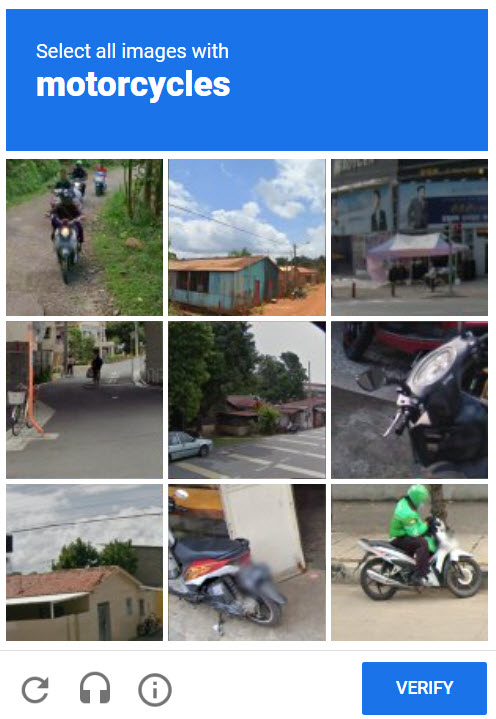 Motorcycle Image Verification