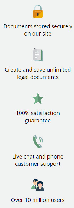 LawDepot create a free account