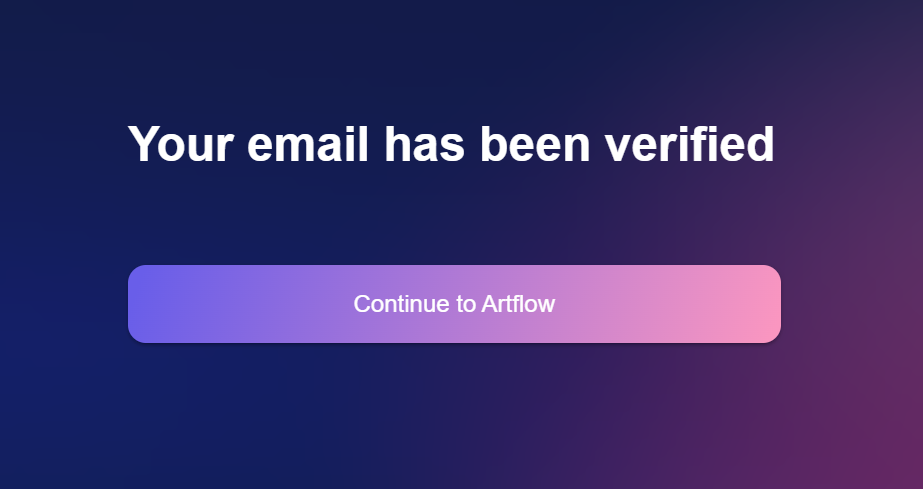 Email verified