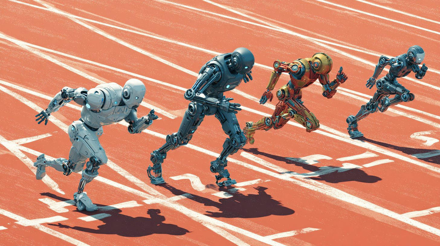 Genspark winning a race